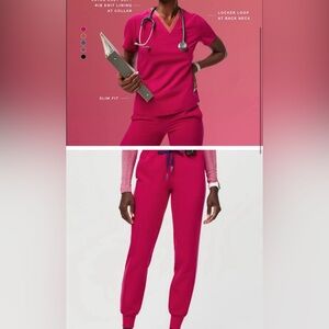 Figs Mari skinny jogger set